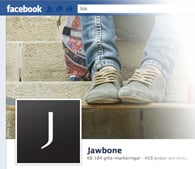 JawboneのFaceboookページ（英語）