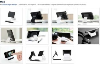 FaceboookページでMiloを写真で紹介。