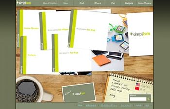 SimplismのWebサイト