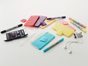 トリニティ、カラーマーカーブランド「COPIC」とコラボしたiPhone 6／6 Plus向け極薄ケースを発売