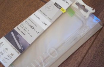 simplismの0.7mm極薄ケース for iPhone6 Plus(5.5インチ）を装着  |  CORAL CAFE
