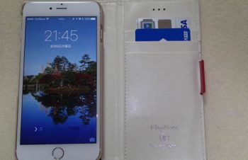 SimplismのiPhone 6s plus用フリップノートケース