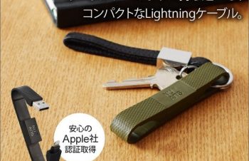 NuAns / BANDWIRシンプルで無駄のないキーケースを探していたのですが、Lightningケーブルをキーホルダーとして持つって凄く良いなと思い、これに決めました。先日Ankerのバッテリーやosmo pocketを購入し、便利なケーブルを探してもいたのでバッチリです。