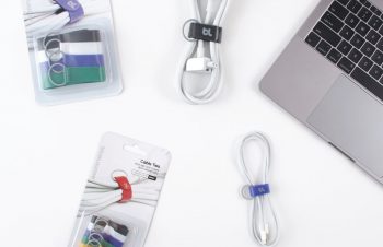 Bluelounge、フックに掛けられるケーブルマネージャー「Cable Ties」発売