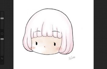 トリニティ株式会社様の『上質紙そのままの書き心地』というペーパーライクフィルムを頂いたので描いたっ?紙のような“絶妙な抵抗感”があって、デジ絵が苦手な私でも描きやすい?まさにApple Pencilのための“紙”だ?https://t.co/YmU1hNG0PI#Simplism #上質紙フィルム