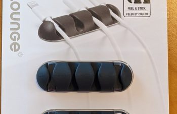 ケーブルホルダー（ケーブルドロップ）：BlueLounge BLD-CDML-BK：レビュー