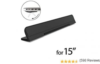 部屋が暑いとMBPのファンがすぐ唸るので、通気性よくするために ↓ 購入。【国内正規代理店】Bluelounge Kickflip MacBook Pro ( 15-inch, Late 2016, Touch Bar 対応.… https://t.co/wYyUUeGL24