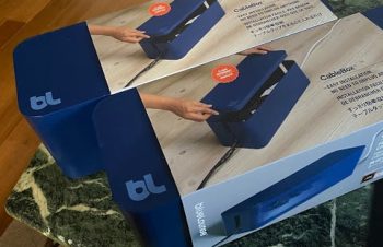 blueloungeケーブルボックス！