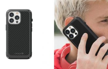 エアクッション機構により3mからの落下にも対応。衝撃吸収ケース「Vibeシリーズ」