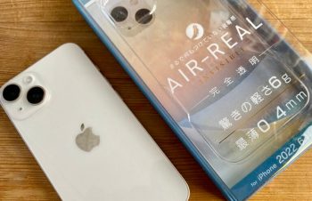 【ガジェット】トリニティ　[AIR-REAL INVISIBLE] 超極薄軽量ケース　ShiftCamプロレンズを付けたくて。