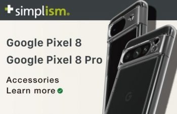 Simplismより、Google Pixel 8 / 8 Proに対応した画面保護ガラス・カメラ保護ガラス・クリアケースを発売