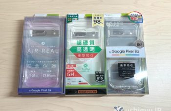 Pixel 8aクリアケースのおすすめはどれ？Simplismのクリアケース3種類を比較してみた