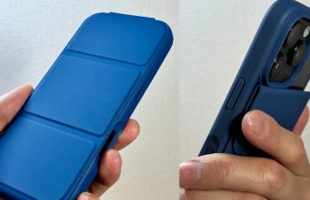 【レビュー】iPhone16に縦開き手帳型ケース！スタンド、撮影に便利な新発想