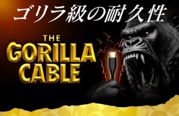 ゴリラ級の耐久性！　50,000回の折り曲げ試験をクリアした断線に強く、最大転送速度480MbpsのUSB Type-C to Cの新ケーブルをトリニティより発売
